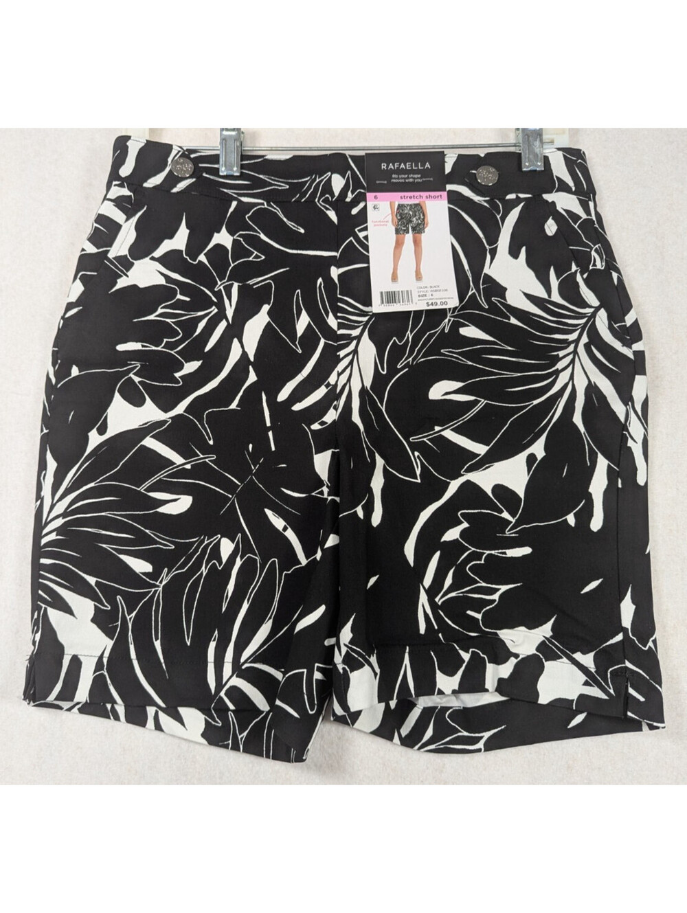 Rafaella - Women's - Comfort Fit Stretch Short - Size: 6